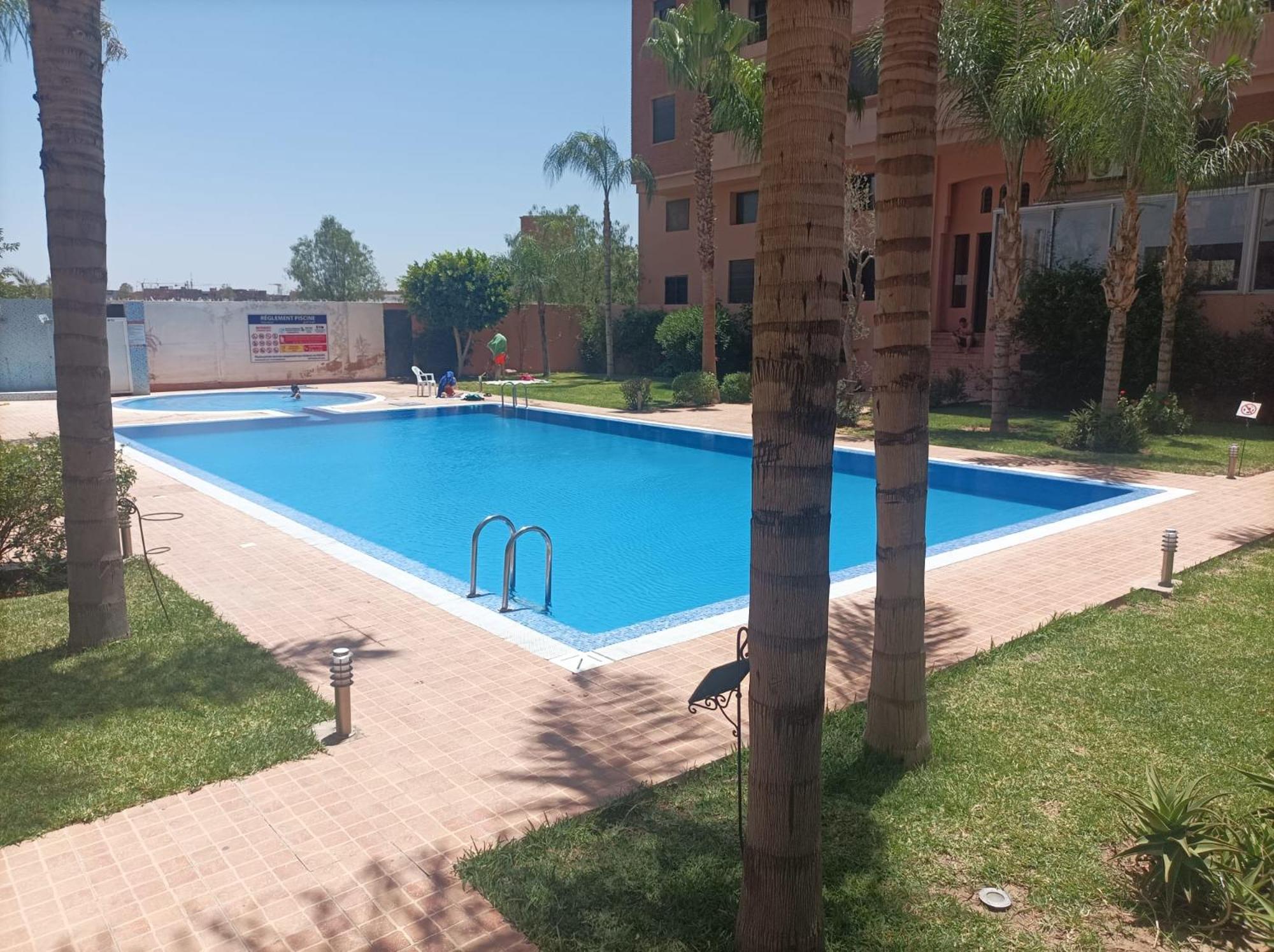 Appartement Haut Standing Vu Piscine Марракеш Экстерьер фото