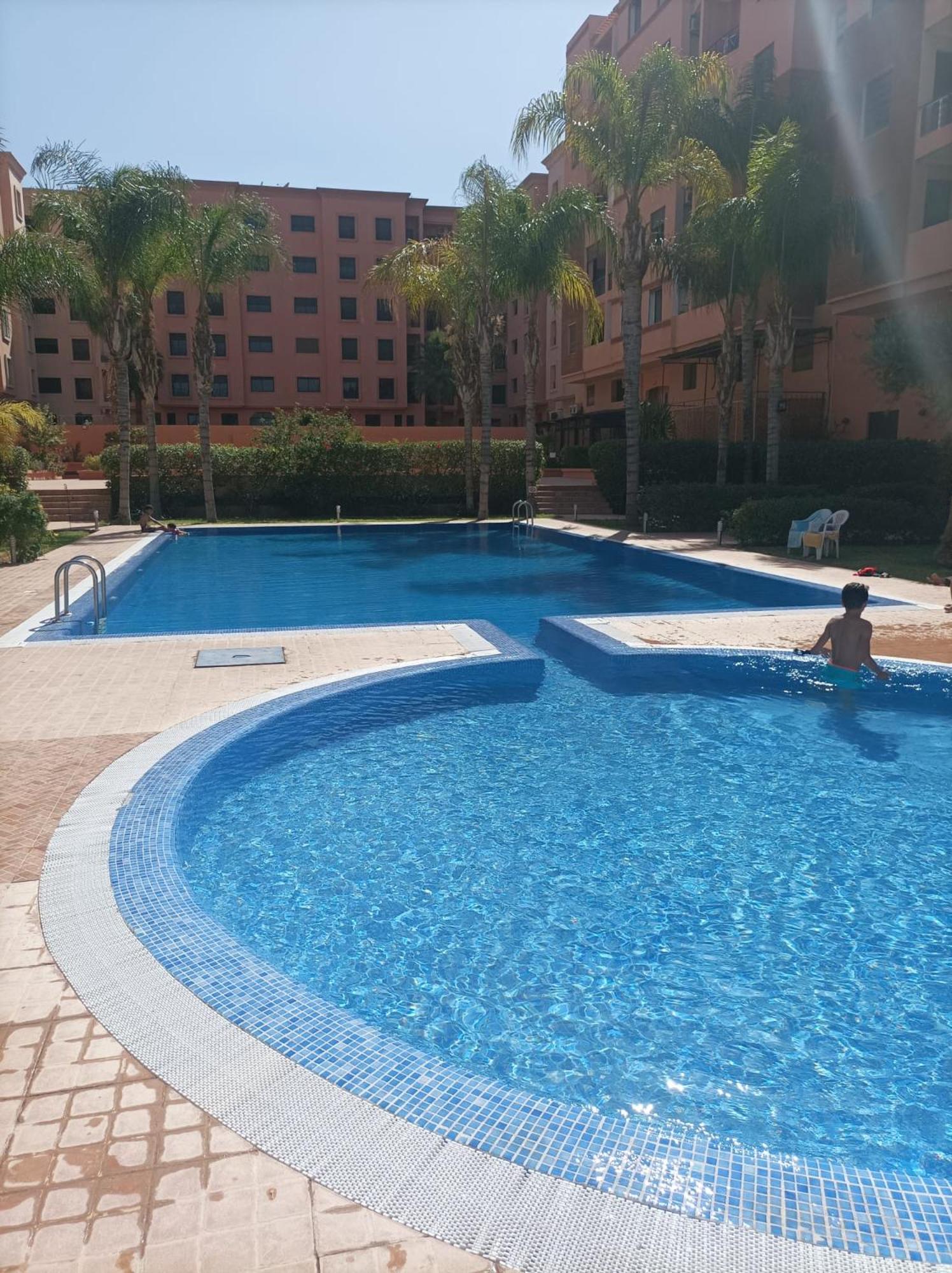 Appartement Haut Standing Vu Piscine Марракеш Экстерьер фото